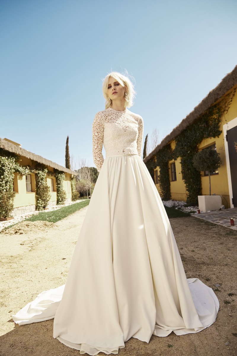 vestidos novia romanticos elegantes sofisticados novia apparentia bridal collection